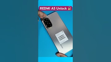 Xiaomi Redmi A5 Hard Reset | Redmi A5 Remove Forgotten Screen Lock [Android 15] #shortvideo