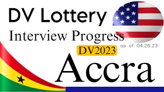 DV2023 Ghana Interview Progress Update| April| DV Lottery