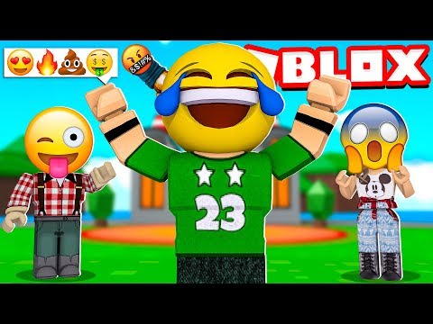 Nos Convierten A Todos En Emojis En Roblox Roblox Emoji Simulator Youtube - capturamos slime en roblox rovi23 roblox blob