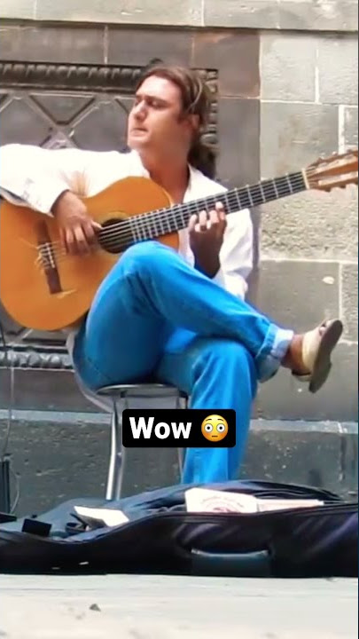 Amazing flamenco guitar in Barcelona. Check out full video on the channel!