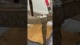 How to Repair/Fix Warped Wood featuring Curbside Table Makeover