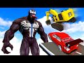 DESTROYING Venom with Cars - Teardown Mods Gameplay