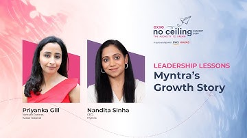 NoCeiling Summit 2024 by CXXO| In conversation with Nandita Sinha and Priyanka Gill