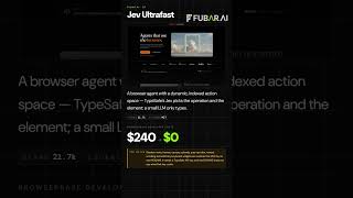 Free browser agent replaces $20/mo Browserbase — Jev Ultrafast #Shorts