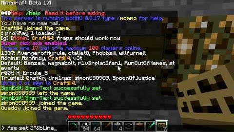 How to use sign edit in minecraft, brief tutorial