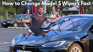 How to Replace Tesla Model S Wipers + Best Wiper Blade Size