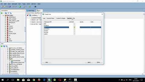 Cara membuat role dan user Oracle 11G