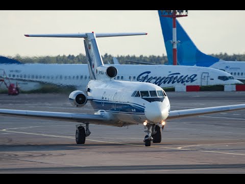 Взлет Як-40 (RA-88231)
