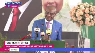 Full Speech Of FCT Minister, Nyesom Wike, At The Inauguration Of Abuja Metro Rail Line