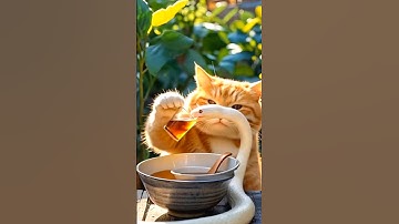 The Unlikeliest Friendship: Cats and Snakes #shorts