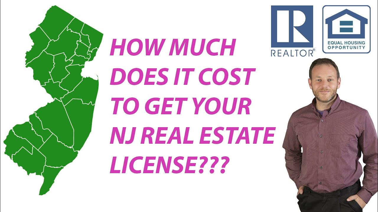 How much does it cost to get your real estate license in NJ? YouTube