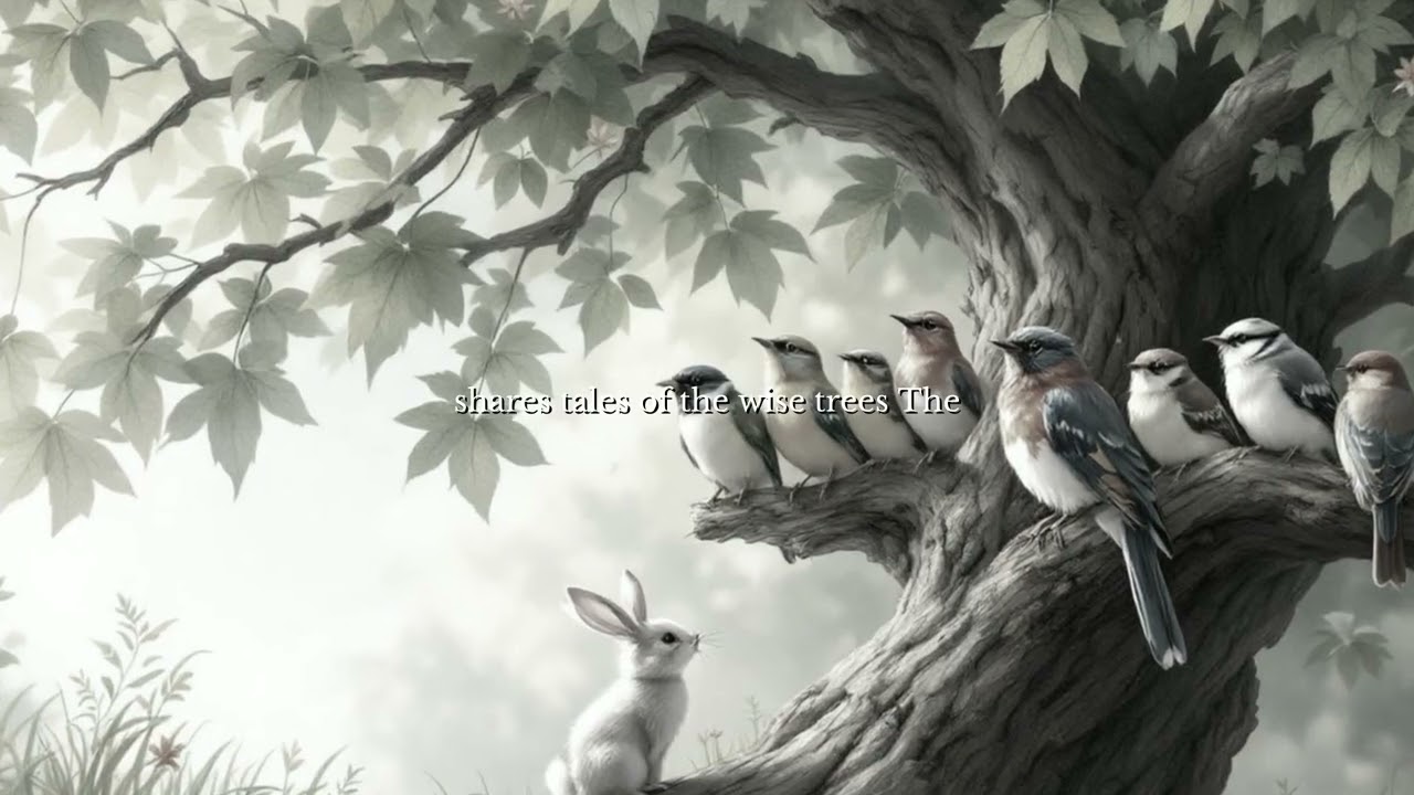 Young Rabbit Learns Wisdom From The Forest