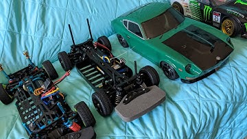 Tamiya TT-02 vs TT-01e vs TT-01 Carbon Fiber Clone - Chassis Comparisons