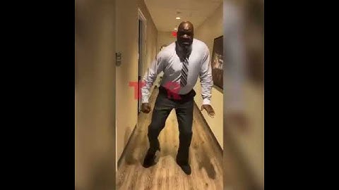 Thumbnail of Shaq joins the Ameno Amapiano Remix challenge 😂 #shorts