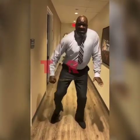 Shaq joins the Ameno Amapiano Remix challenge 😂 #shorts