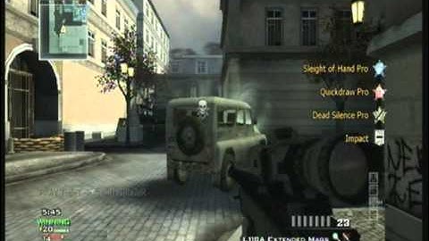 CoD Mw3 Wii Gameplay | Kill Confirmed on Lockdown with L11A8