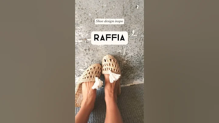 Holding on to summer forever with these raffia #shoes !!