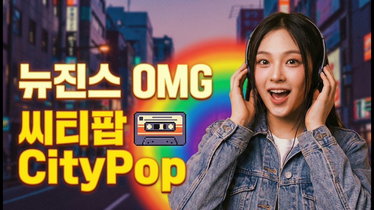 뉴진스 OMG를 80s 시티팝으로 바꾸면?