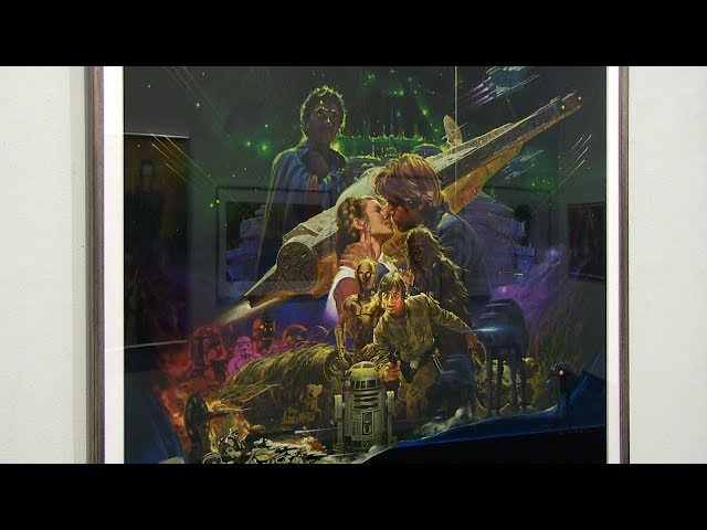 上野の森美術館 生賴範義展 The Illustrator - YouTube