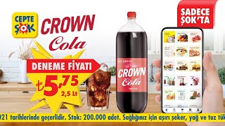 Crown Cola Hem Şokta Hem De Cepte Şokta