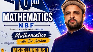 Class 10th mathematics NBF Federal Board Islamabad exercise Miscellaneous 1 questions 4, 5, 6