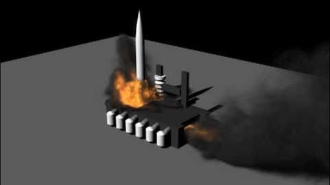 FumeFX Rocket Launch - 3ds Max 2011