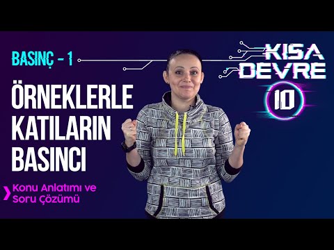 8. Sınıf Fen Basınç –1: Örneklerle Katı Basıncı Konu Anlatımı, Soru Çözümü | Lightboard ile Ders #10