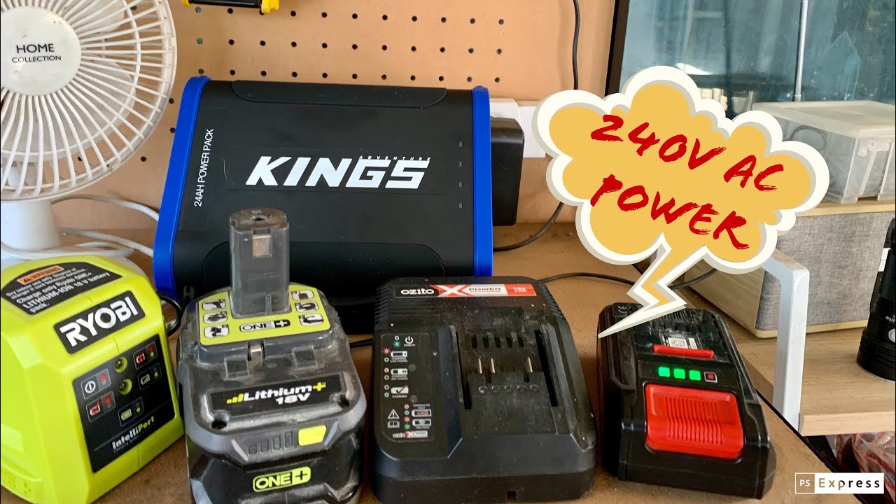 240volt Ac Power for the Kings Portable Power Pack. CHEAP YouTube