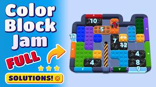 Color Block Jam Level 1378 1379 Complete Walkthrough & Solution
