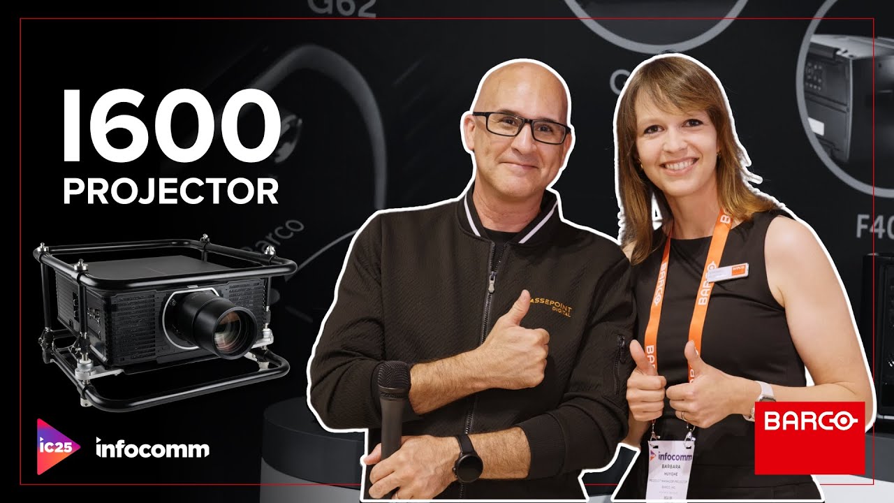 Проекторы серии Barco I600: ощутите мощь POWERHOUSE | InfoComm 2025