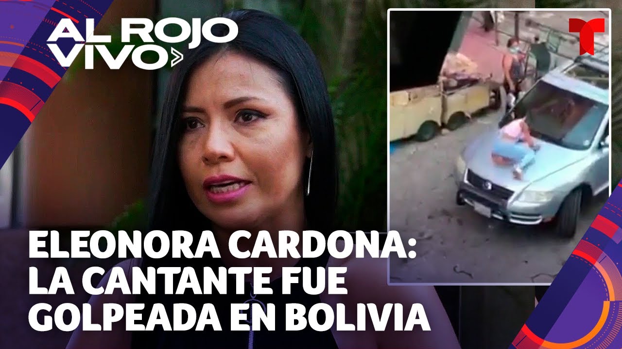 Eleonora Cardona: La cantante fue golpeada en Bolivia