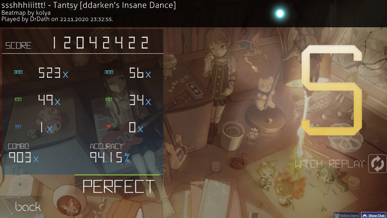 Osu карта лед