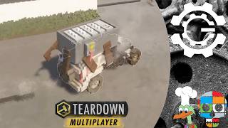 Teardown Multiplayer with @Greatzott and @Carrionloaf [Part 03] Learning How To Pain