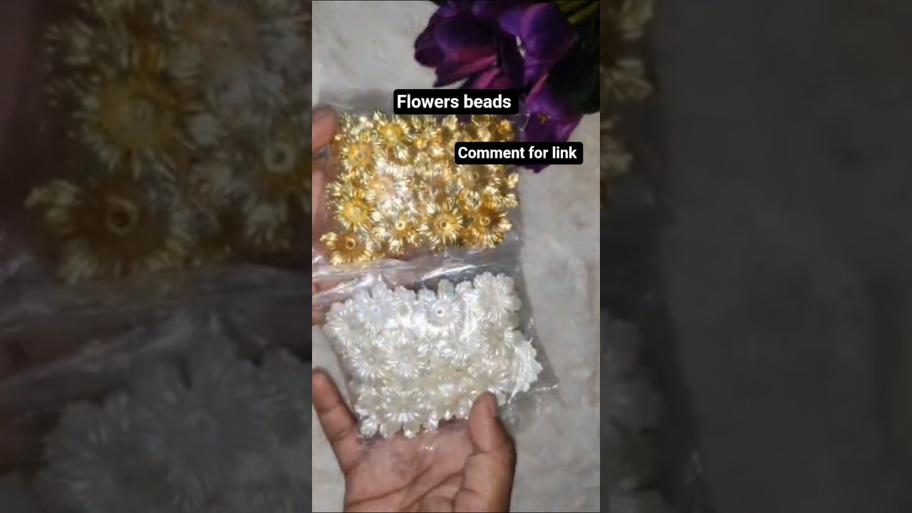 Flowers beads for jwellery macking/artificial flowers 