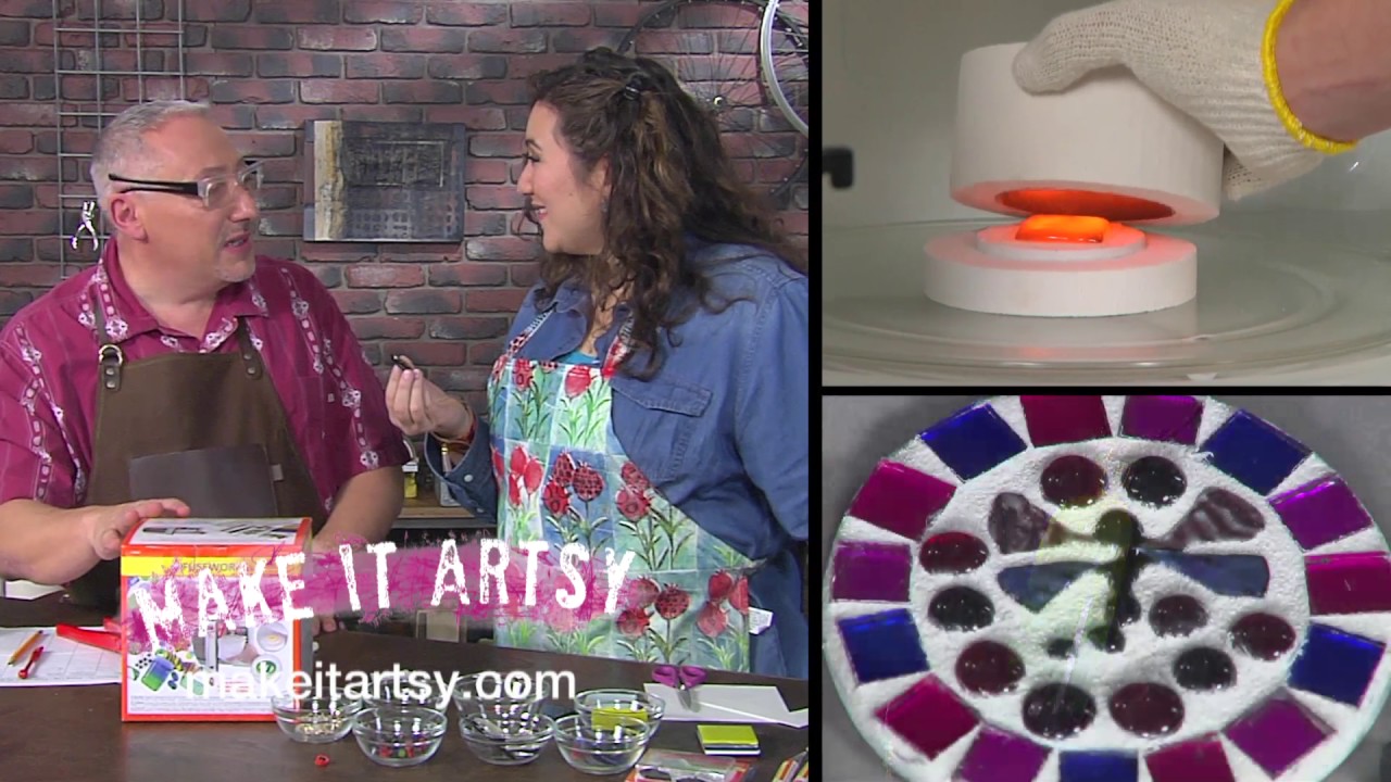make it artsy with diamond tech crafts fuseworks microwave kiln fuse works