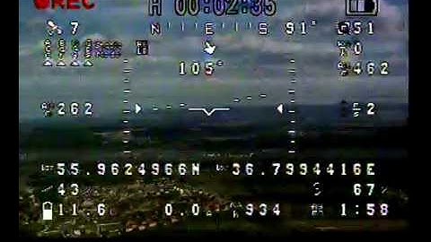 X2 - Thrust Vectoring Quadcopter - proof of concept (bad) desgn / 500m / telemetry