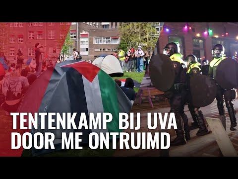 Zo verliep bezetting en ontruiming van Roeterseiland - UvA
