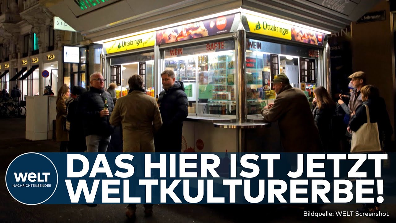 WIEN: "Immaterielles Kulturerbe" - Warum die UNESCO diesen Wurststand zum Weltkulturerbe erklärt