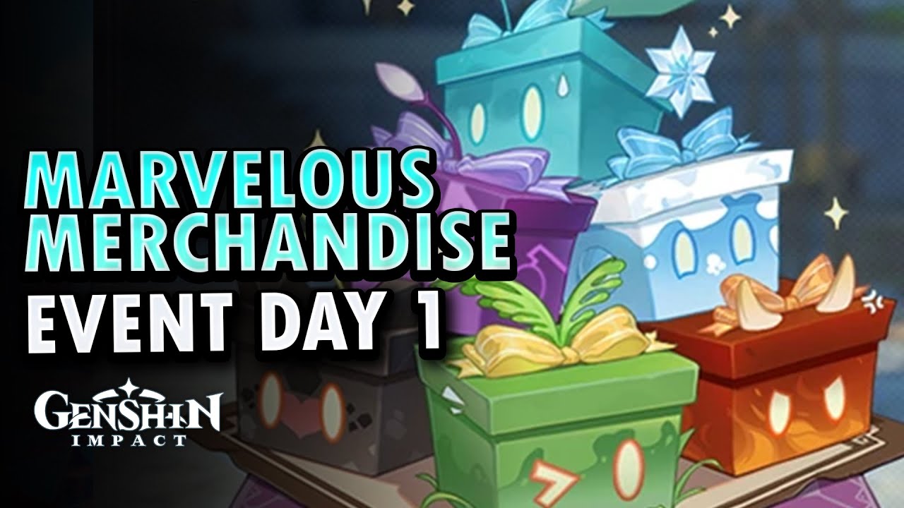 Marvelous Merchandise Day 1 Event Guide | Genshin Impact