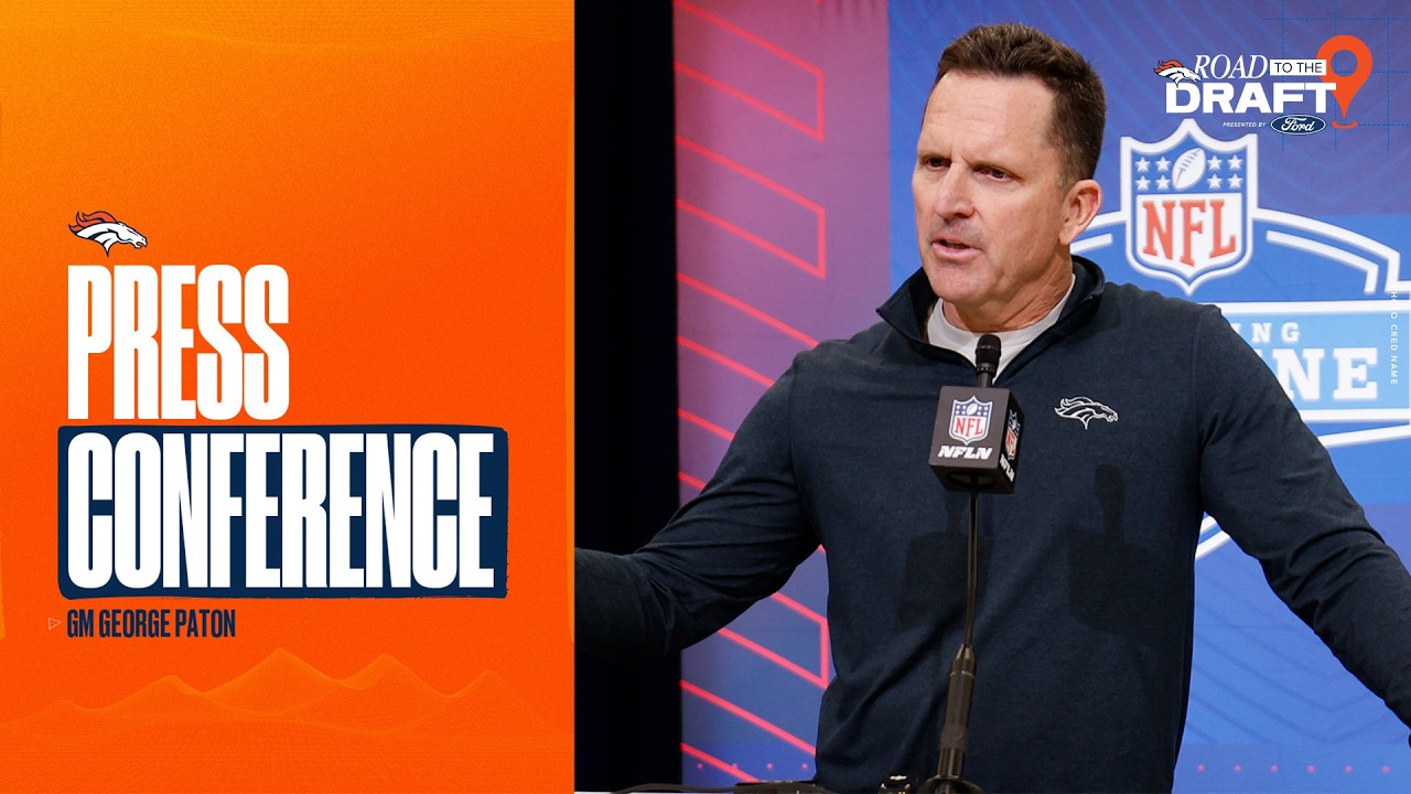 GM George Paton at the 2026 NFL Combine: 'No stone unturned'