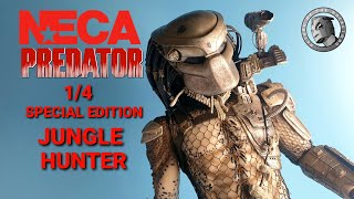 neca reissue 1/4 Predator special edition jungle hunter action figure unboxing review