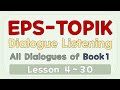 Epstopik dialogue listening all dialogs of book1