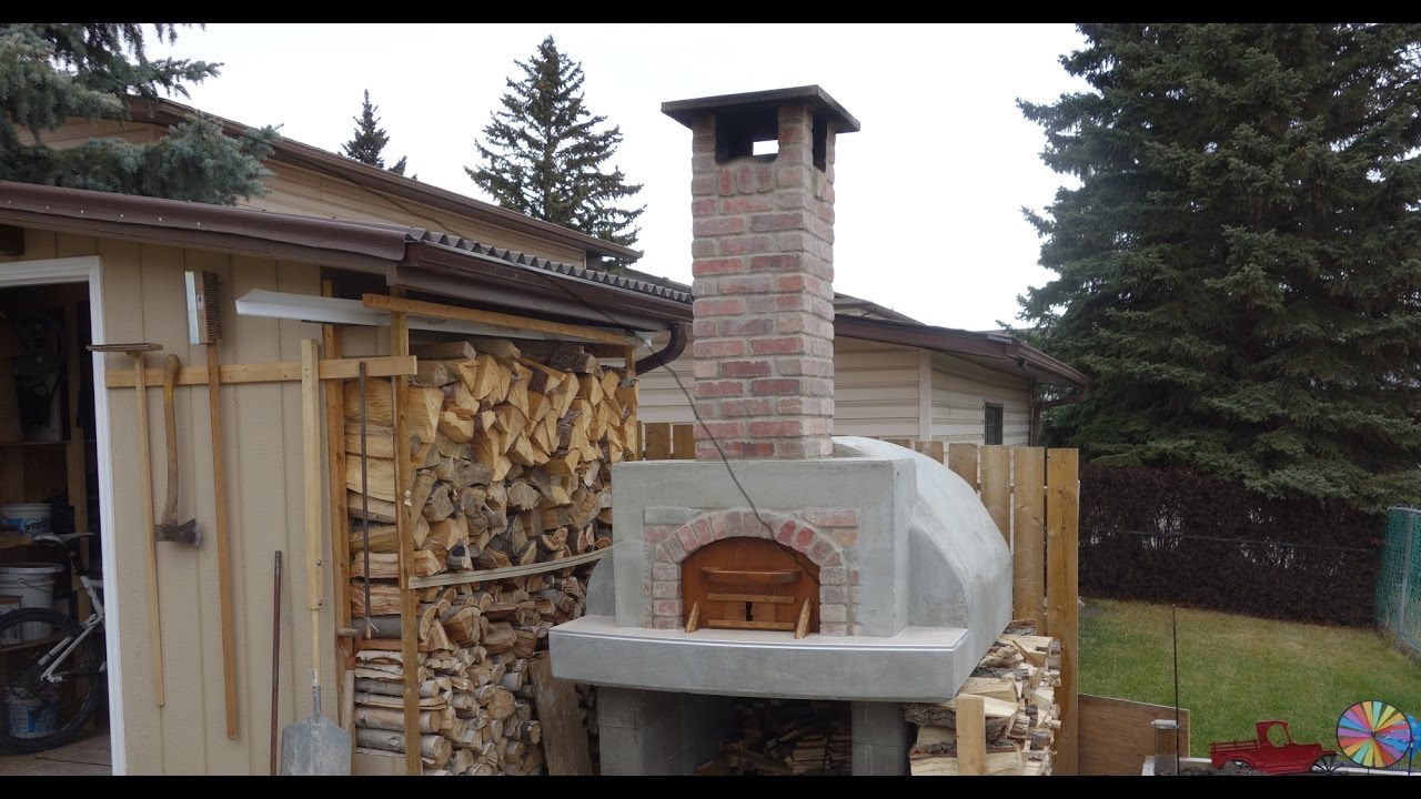 1/4 Building a Wood fired Pizza Oven in Calgary, Alberta Excavation