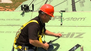 Taping Roof Valleys with 3.75-Inch ZIP Tape | Mastering the Basics | ZIP System roof sheathing