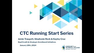 CTC Running Start Series #1
