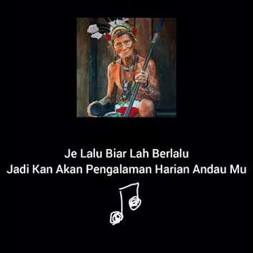 Story WA lagu dayak kalteng SALAM TAHARU COVER JEPRI E SINDEM
