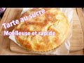 Tarte au sucre moelleuse 