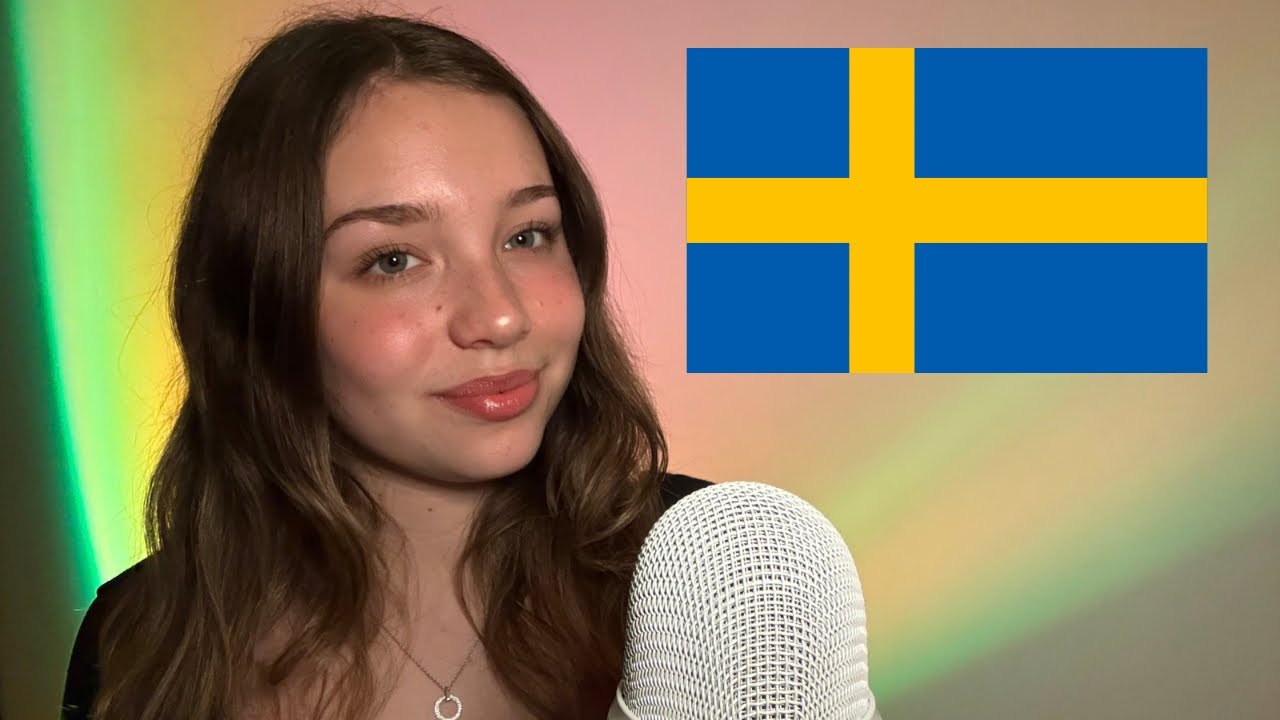 ASMR in Swedish! 🇸🇪✨(tingly trigger words and clicky whispers) 🤩