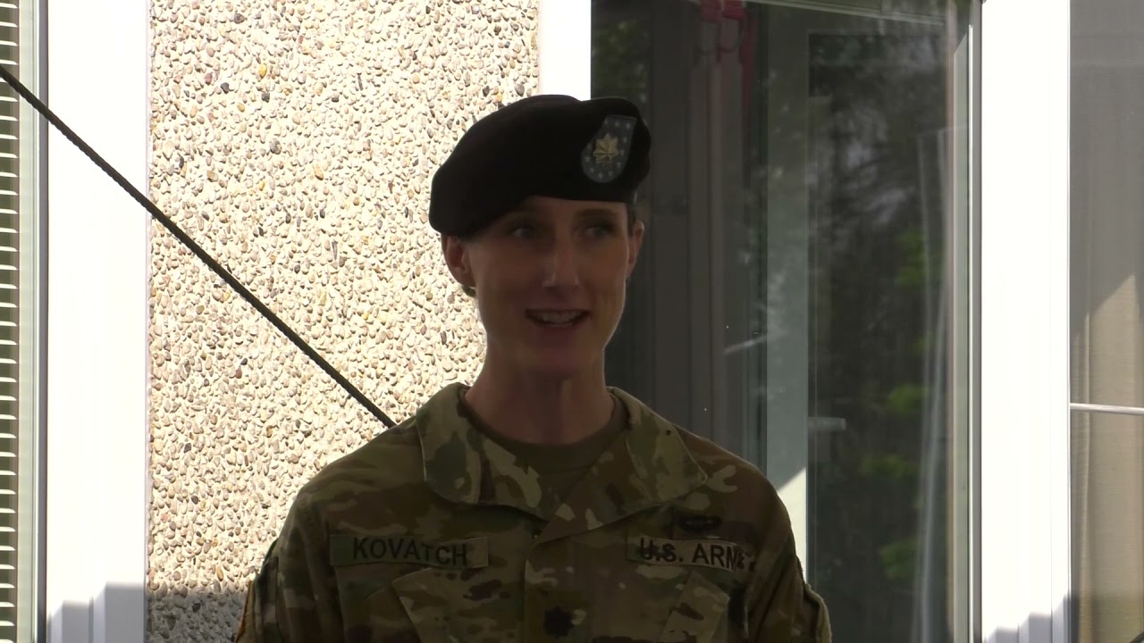 Allied Forces North Battalion Change of Command Ceremony, SHAPE, Belgium