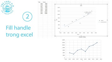 2) Fill Handle Trong Excel - Tri Thức 4.0